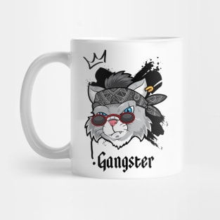 Gangstar cat streetwear Mug